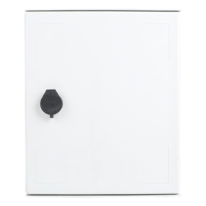 Gabinete de Poliéster / IP65 / 250 x 300 x 140 mm / Carga 30 kg / Placa Trasera Incluida / Cerradura con Llave