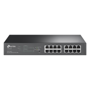 Switch PoE+ Easy Smart / 16 Puertos Gigabit / 8 Puertos PoE+ / 150W / 32Gbps / 9KB Jumbo Frame