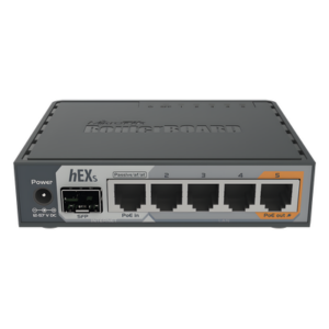 Router / Dual Core 880 MHz / 5x Gigabit / SFP 1.25 Gbps / PoE In/Out / 256 MB RAM