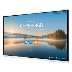 Pantalla Interactiva / 86 pulgadas / 4K / Wi-Fi 6 / Latencia 16 ms / 6 Micrófonos / 4 Altavoces 30 W