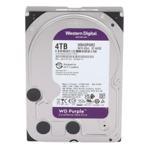 Disco Duro para Videovigilancia / 4 TB / SATA III 6 Gb/s / 256 MB Caché / 5400 RPM / 64 Cámaras / 3.5 Pulgadas