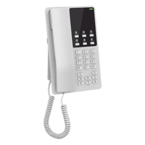 Teléfono IP Hotelero / Wi-Fi Dual Band 2.4/5 GHz / 2 Líneas SIP / Audio HD Opus / Resiliencia 30% Pérdida de Paquetes / Montaje en Pared