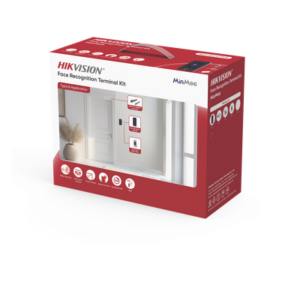Kit Terminal Control de Acceso / Reconocimiento Facial 1500 Rostros / 3000 Huellas + 3000 Tarjetas / Pantalla Táctil 4.3" / 2 Megapixel Gran Angular / PoE+ / Alimentación Cerradura 12VDC/1A / IP65 / Wi-Fi / Audio Bidireccional / Reconocimiento con Mascarilla / -30°C a 60°C