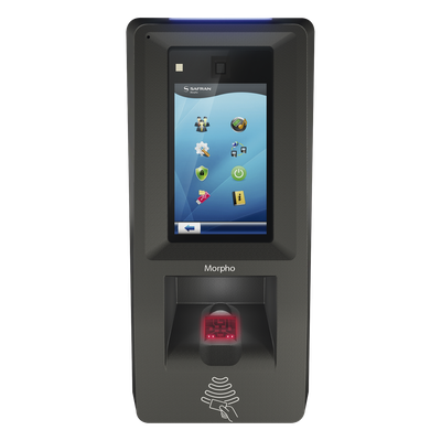 Lector de Huellas Dactilares / PoE / IP65 / IK09 / FBI / Mifare / -20°C a 60°C / 5,000 a 100,000 Usuarios