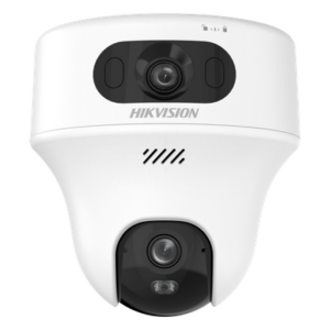 Cámara Turret IP / 6 Megapixel / Doble Lente 2.8 mm y 4 mm / Dual Light 10 m (32.8 ft) / Wi-Fi 6 / Audio Bidireccional / Interior