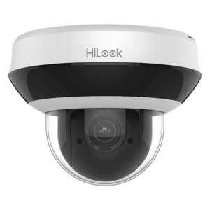 Mini PTZ IP / 2 Megapixel / 4X Zoom Óptico / Audio Bidireccional / IR EXIR 20 m (65.6 ft) / WDR 120 dB / PoE / IK10 / IP66 / Ultra Baja Iluminación