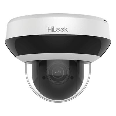 Mini PTZ IP / 2 Megapixel / 4X Zoom Óptico / Audio Bidireccional / IR EXIR 20 m (65.6 ft) / WDR 120 dB / PoE / IK10 / IP66 / Ultra Baja Iluminación
