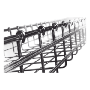 Charola Tipo Malla / 116 mm Peralte / 300 mm Ancho / 3 m Tramo / 9.84 ft / Electro Zinc / 554 Cables Cat6