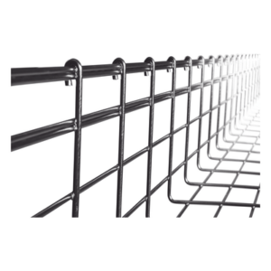 Charola Tipo Malla / 150x200 mm / Electro Zinc / 477 Cables Cat6 / 3 m (9.84 ft)