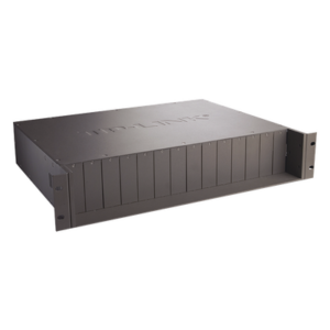 Chasis para Montaje en Rack / 14 Bahías / 2U / Alimentación 9 VCC / 14 Salidas / 100-240 VCA / Plug and Play
