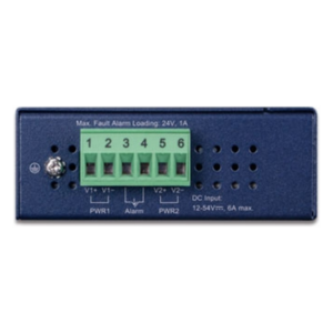 Inyector PoE++ Industrial / 95W / 2 Puertos RJ45 / Multi-Gigabit 5Gbps / -40 a 75°C / IP30 / Riel DIN o Pared