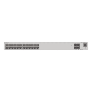 Switch Administrable Capa 3 / 24 Puertos PoE 1000/2.5Gbps / 4 Puertos 10GE SFP+ / 200 Gbps / PoE Perpetuo 400W / iStack / ERPS
