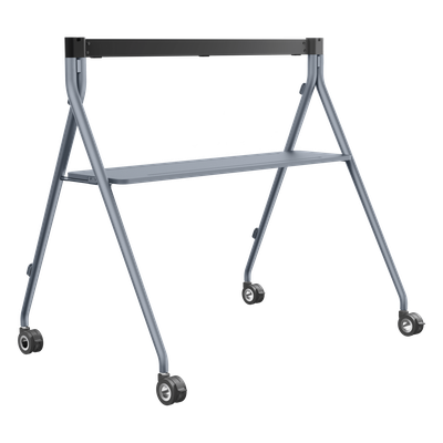 Soporte de Piso con Ruedas / Pantallas 65"-86" / 8 Configuraciones Modulares / VESA / 12.7-23.8 kg