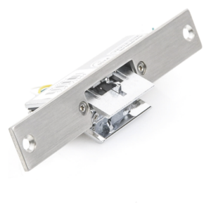 Contrachapa Electromagnética para Puerta de Vidrio / Fail Safe / 500 kg / 12-24 VCC / Vidrio 12-15 mm / 6.3 x 1 x 1.2 in