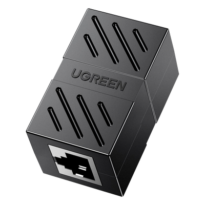 Acoplador RJ45 a RJ45 / 10 Gbps / 600 MHz / Cat7-Cat5e / Blindaje Metálico / 100 m (328 ft)