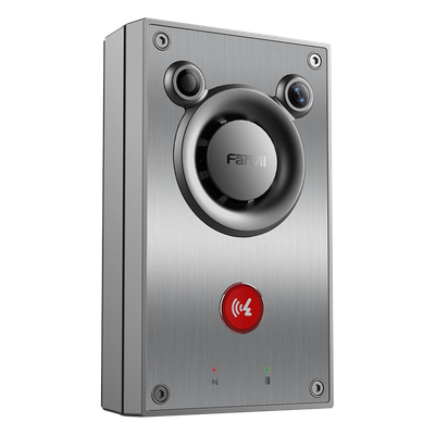 Video Intercomunicador IP / Cámara 4MP Starlight / Altavoz 10W / 2 Líneas SIP / IR Nocturno con HDR / IP66 e IK10 / PoE 802.3af / -40°C a 70°C