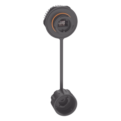 Conector Jack RJ45 Industrial / Blindado Cat6A / IP67 / Tapa Protectora / 24 AWG / Sin Herramienta de Perforación