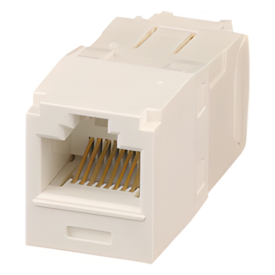 Módulo Jack RJ45 / Categoría 6 / Terminación TG sin herramienta / 22-26 AWG / -10°C a 65°C / Blanco Ártico