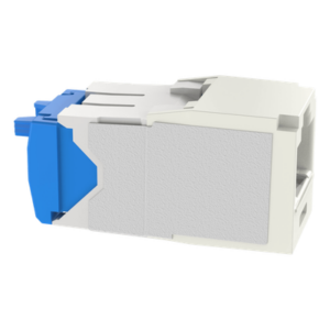 Conector Jack RJ45 / Cat 6A / Mini-Com TG / Sin Blindaje / Gel Anti-Corrosión / 22-26 AWG / Color Blanco Mate