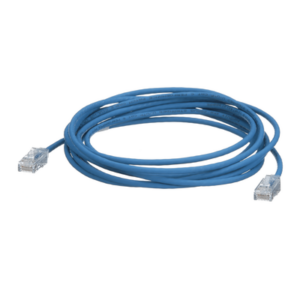 Cable de Parcheo Cat6 UTP / 28AWG Diámetro Reducido / 30.48 m (100 ft) / Azul / 250 MHz / PoE++