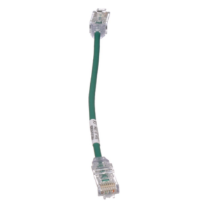 Cable de Parcheo Cat6 UTP / 28AWG Diámetro Reducido / 3.8 mm / 20.2 cm (0.66 ft) / Verde / LSZH-CM