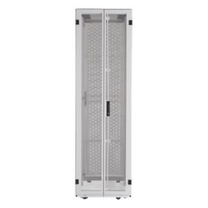 Gabinete para Centros de Datos / 42 UR / 800 mm Ancho / 1070 mm (3.51 ft) Profundidad / Carga 1588 kg / Puerta Perforada 80% / Acero