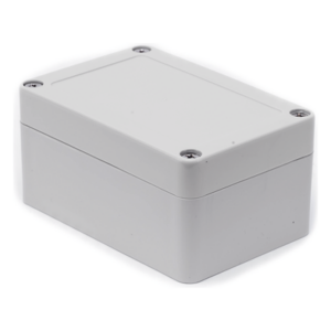 Gabinete Plástico para Exterior / IP65 / 100 x 68 x 50 mm / ABS Resistente a Intemperie / -20 a 60°C / Cierre por Tornillos