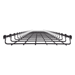 Charola Tipo Malla / 100 mm x 33 mm / Electro Zinc 15-20 μm / 3 m (9.84 ft) / 53 Cables Cat6