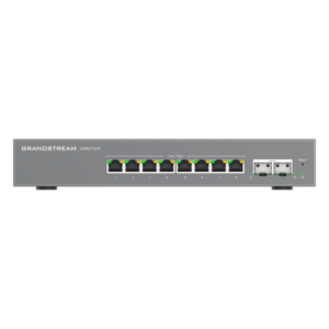 Switch L2 Lite Administrable de 10 Puertos / 8 Puertos Ethernet 2.5 Gbps / 2 Puertos SFP+ 10 Gbps / PoE+ 802.3af/at / VLAN 802.1Q / QoS / IGMP Snooping / Montaje Escritorio, Pared o Rack 19" (0.48 m)