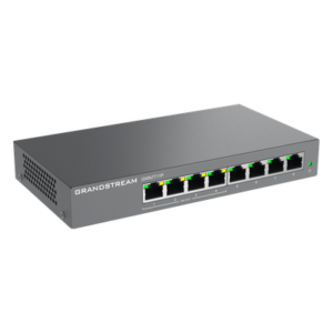 Switch Administrable Capa 2 Lite / 8 Puertos Gigabit / 4 Puertos PoE+ / 32 VLAN / QoS / GDMS Cloud / Montaje Pared y Escritorio