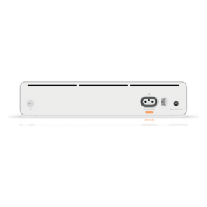 Consola Gateway-Switch / 8 Puertos LAN GbE RJ45 / 2 Puertos SFP+ 10G / Router WAN 1GbE / Rendimiento 8,500 Mbps / SSD 128 GB / Montaje Rack 1U