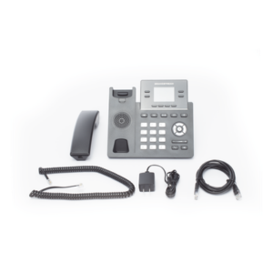 Teléfono IP / 4 Líneas SIP / 2 Cuentas / Gigabit PoE / Pantalla 2.4" Color / Audio HD Opus / 16 Teclas BLF