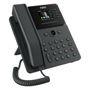 Teléfono IP Empresarial / Wi-Fi 6 Dual Band / 4 Líneas SIP / Pantalla 2.4" HD / Bluetooth 5.4 / PoE Gigabit / Conferencia 6 Vías