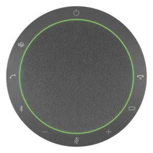 Altavoz de Conferencia / 4 Micrófonos MEMS Beamforming / Alcance 2.3 m (7.5 ft) / Bluetooth 4.2 / USB-C y USB-A / Batería 12 h