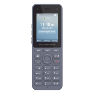 Teléfono IP Inalámbrico / Wi-Fi 6 Dual Band / 3 Cuentas SIP / 3 Líneas / Voz HD / Bluetooth / Pantalla 2.4" / Batería 3000 mAh