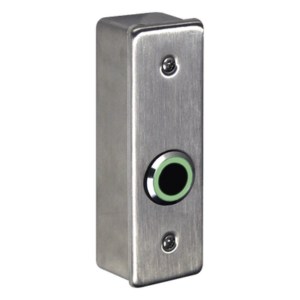 Botón de Salida NoTouch / Sensor IR / Acero Inoxidable 304 / Contacto Seco / LED Dual / Montaje Delgado 0.26"