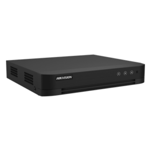 DVR Pentahíbrido / 8 Canales TURBOHD + 8 Canales IP / 8 Megapixel (4K) / Audio Bidireccional / AcuSense / H.265+ / 1 Bahía HDD