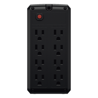 UPS de 550 VA / 275 W / Topología Línea Interactiva / AVR 86-148 Vca / 8 Salidas NEMA 5-15R / Puerto USB / Diseño Torre Compacto