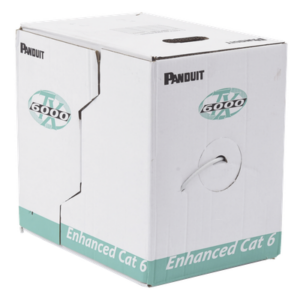 Cable UTP / Categoría 6 Mejorado / 23 AWG / 305 m (1000 ft) / 4 Pares / PVC CM / Bobina Reelex
