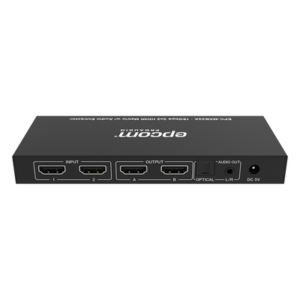 Matriz HDMI / 2x2 / 4K2K@60Hz / HDR / YCbCr 4:4:4 / 18 Gbps / Extractor de Audio / HDCP 2.2