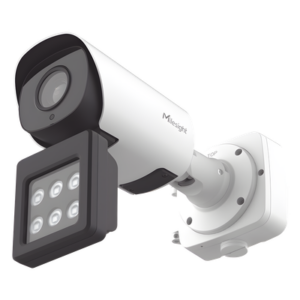 Cámara Bala IP / LPR con IA en Tiempo Real / 90 fps / IR/Blanca 70 m (229.7 ft) / Starvis 0.002 Lux / Super WDR 140 dB / IP67