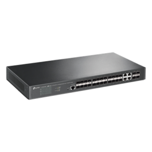 Switch de Fibra Óptica L2+ / 24 Puertos SFP 1GE / 4 Puertos Combinados SFP+/RJ45 / 128 Gbps / 95.23 Mpps / Gestión Centralizada / IPv6 / IGMP Multicast
